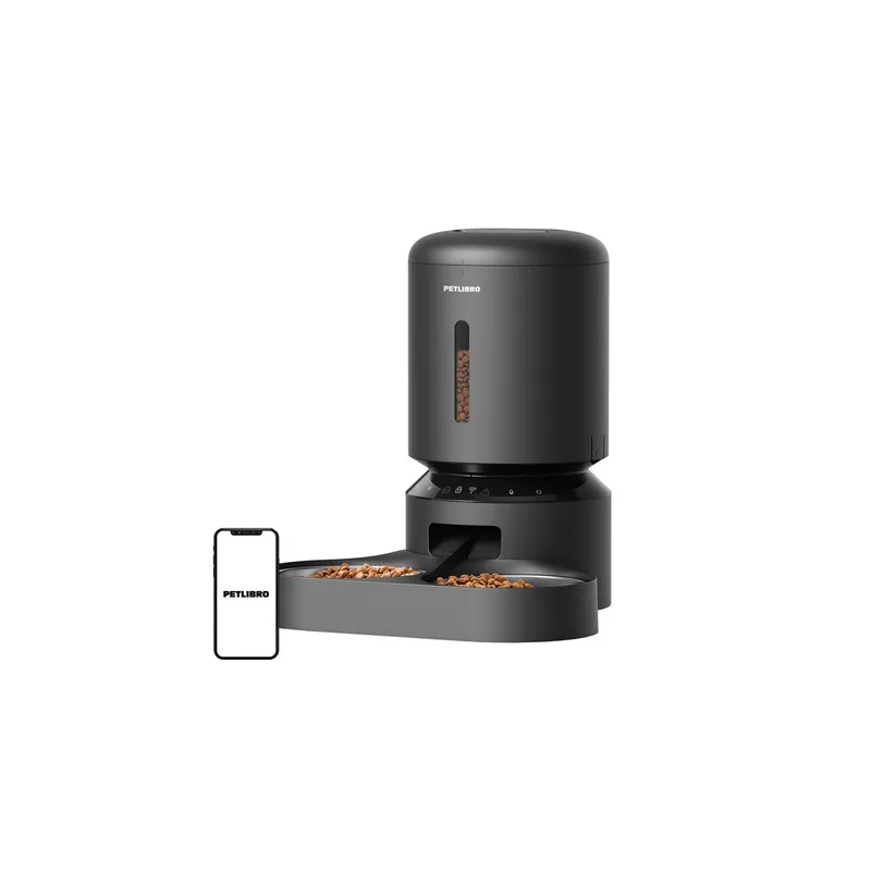 Petlibro Granary food dispenser with double bowl, Wifi, 5L(black)
